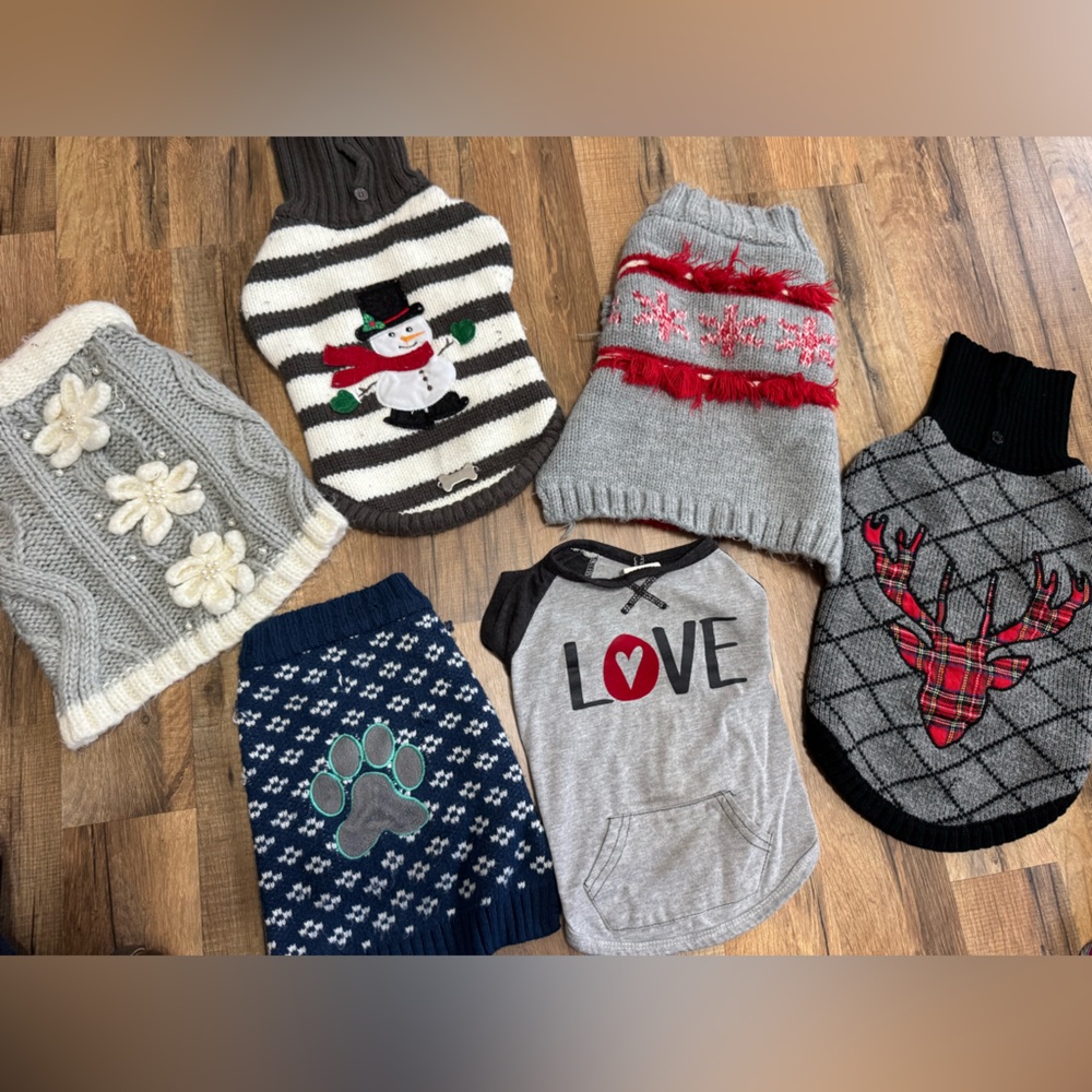 Medium Sized Assorted Dog Sweaters